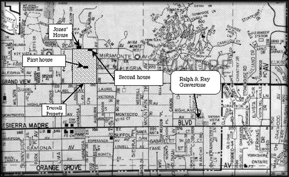 Map of Present-Day Sierra Madre